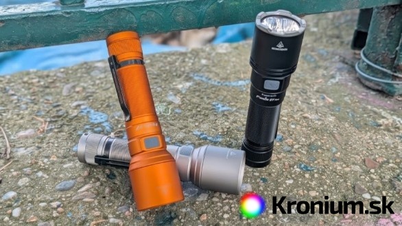 Porovnávame pracovné svietidlá Fenix C7 a C7 PRO.