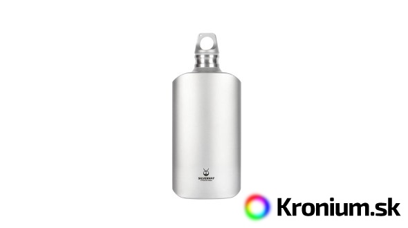 Titánová fľaša 600 ml slim