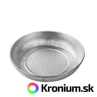 Titanový kempingový tanier s kryštalickým povrchom
