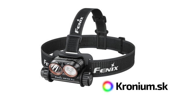 Nabíjateľná čelovka Fenix HM75R Pro