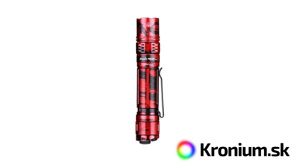 Špeciálna edícia nabíjateľného svietidla Fenix PD36R PRO RED