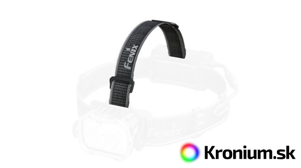 Horný perforovaný popruh pre čelovky Fenix