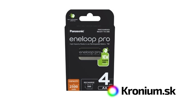 Panasonic Eneloop Pro AA NiMH 4ks