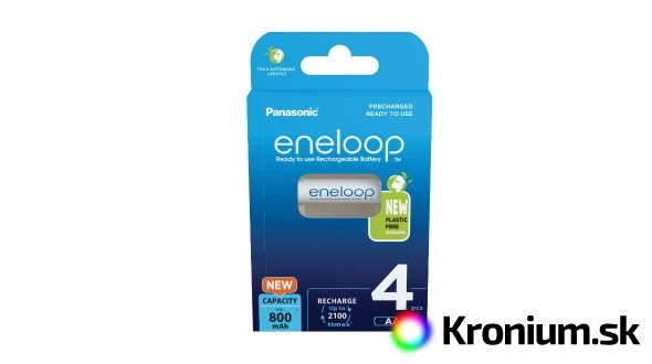 Panasonic Eneloop AAA NiMH 4ks 2100 cyklov