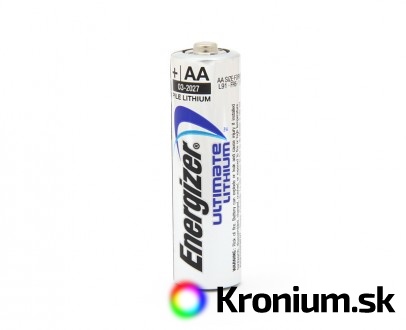 Lítiová tužková batéria Energizer L91