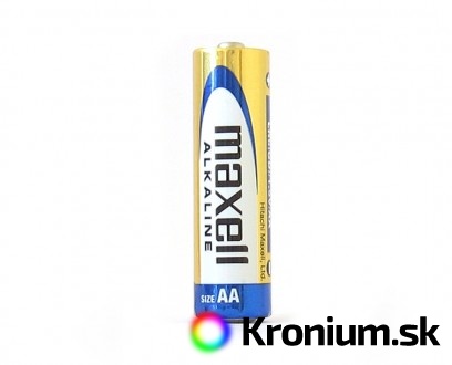 Tužková AA alkalická batéria Maxell 1ks