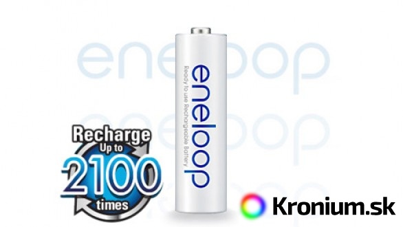 Panasonic Eneloop AA NiMH 1ks 2100 cyklov