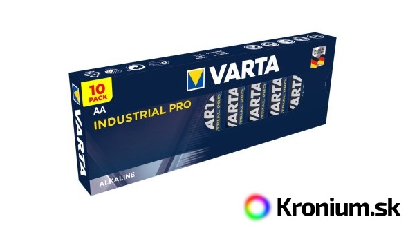 Varta Industrial PRO AA 10ks alkalické