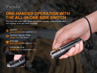 Nabíjateľná baterka Fenix E28R