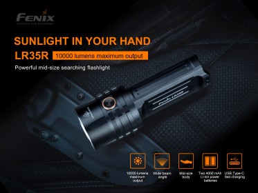 Nabíjateľné LED svietidlo Fenix LR35R