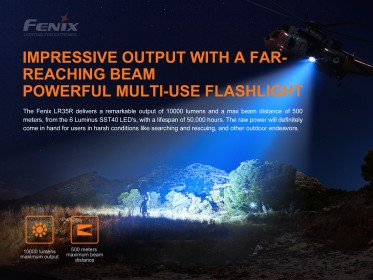 Nabíjateľné LED svietidlo Fenix LR35R