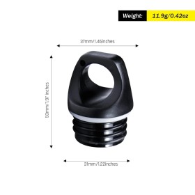 Titánová fľaša 600 ml slim