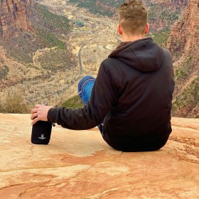 Titánová fľaša 600 ml slim