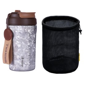 Titánový termohrnček SilverAnt 400 ml