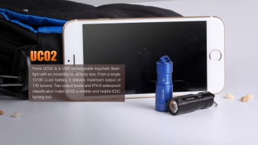 Nabíjateľná baterka Fenix UC02