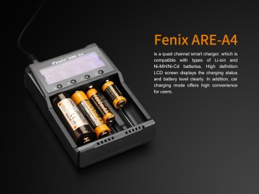 Nabíjačka Fenix ARE-A4 (Li-ion, NiMH)