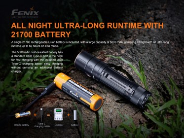 LED baterka Fenix E35 V3.0