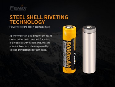 Nabíjateľná batéria Fenix 21700 5000 mAh (Li-Ion)