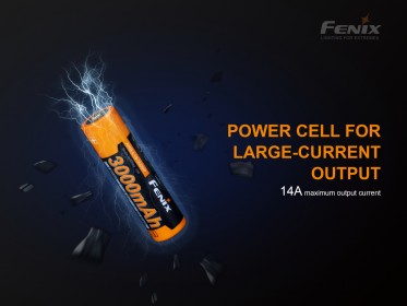 Vysokoprúdová batéria Fenix 18650 3000 mAh (Li-Ion)