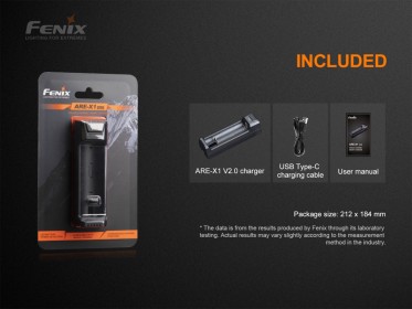 USB nabíjačka Fenix ARE-X1 V2.0 (Li-ion)