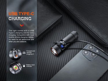 Nabíjateľná baterka Fenix E18R V2.0