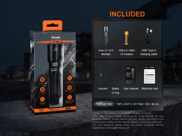 Nabíjateľné svietidlo Fenix C7 V2.0