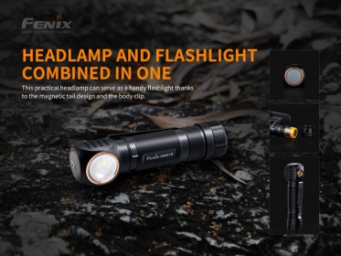 Nabíjateľná čelovka Fenix HM61R Amber