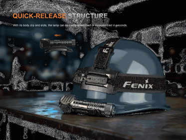 Nabíjateľná čelovka Fenix HM61R Amber V3.0