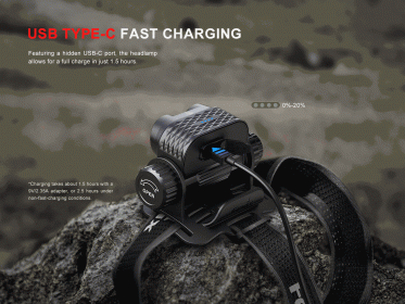 Nabíjateľná čelovka Fenix HM75R Pro