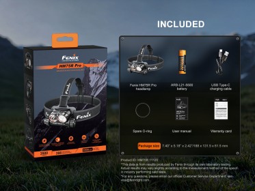 Nabíjateľná čelovka Fenix HM75R Pro