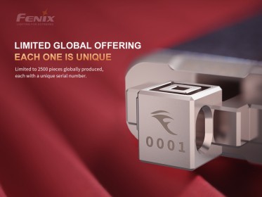 Titánová baterka Fenix APEX 20 modrá