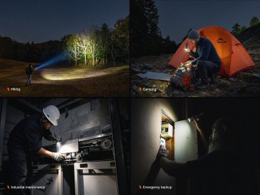 Dobíjateľné LED svietidlo Fenix E40R