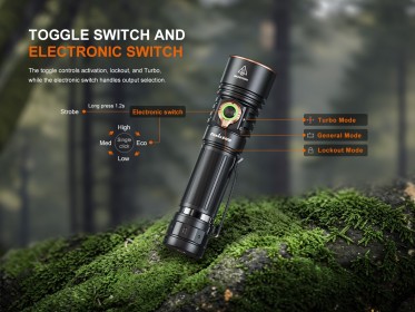 Dobíjateľné LED svietidlo Fenix E40R