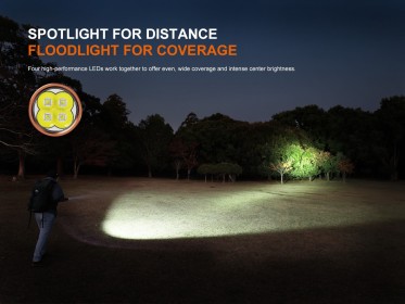 Dobíjateľné LED svietidlo Fenix E40R