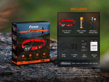 Nabíjateľná čelovka Fenix HP12R-T
