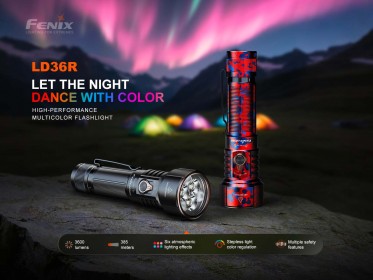 Nabíjateľné LED svietidlo Fenix LD36R