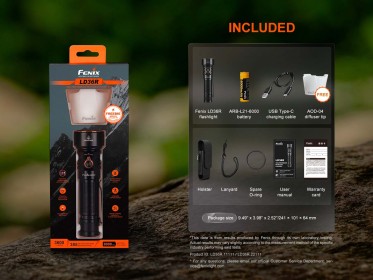 Nabíjateľné LED svietidlo Fenix LD36R