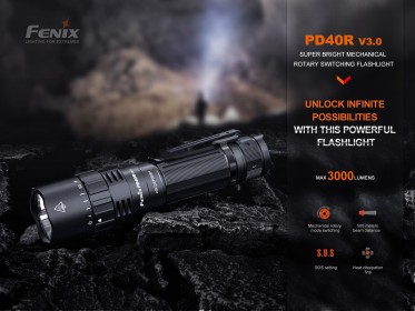 Nabíjateľné svietidlo Fenix PD40R V3.0