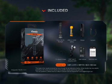 Nabíjateľné svietidlo Fenix TK21R