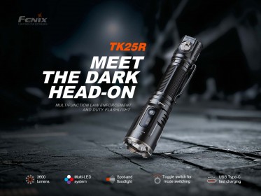 Nabíjateľné svietidlo Fenix TK25R