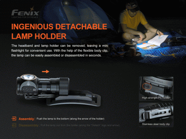 Nabíjateľná čelovka Fenix HM50R V2.0