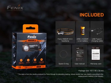 Nabíjateľná čelovka Fenix HM50R V2.0
