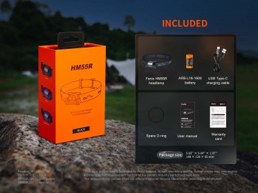 Nabíjateľná čelovka Fenix HM55R