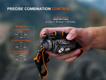 Nabíjateľná čelovka Fenix HM60R V2.0