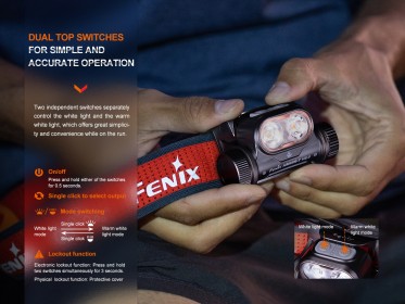 Nabíjateľná čelovka Fenix HM65R-T V2.0