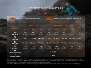 Nabíjateľná čelovka Fenix HM65R-T V2.0