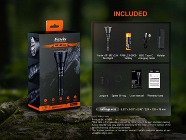 Nabíjateľné svietidlo Fenix HT18R V2.0