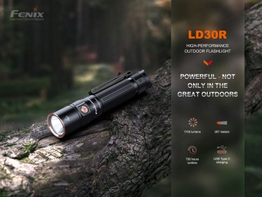 Nabíjateľné LED svietidlo Fenix LD30R