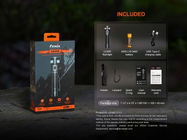 Nabíjateľné LED svietidlo Fenix LD35R