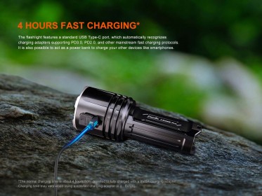 Nabíjateľné pátracie svietidlo Fenix LR35R PRO